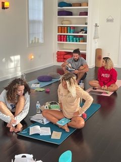 Group doing yoga - yoga philosophy